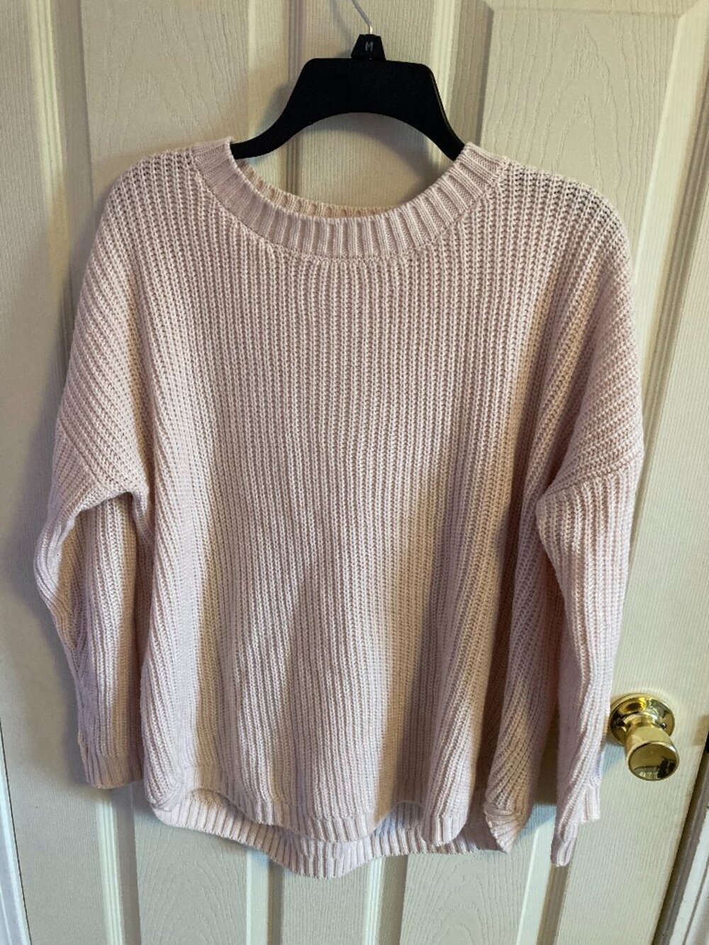Women SO Pink Knit Sweater Size XL